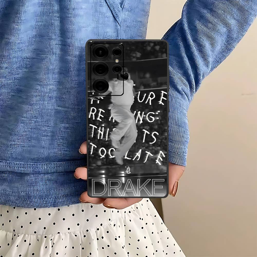 

Singer Rapper D-Drake Phone Case For Samsung S 24 Fe 25 Ultra Plus 20 Lite 21 30 22 23 24 22 Ultra 5G Fundas Samsung S23 5G