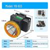 Rechargeable Waterproof Headlamp with Long Battery Life & Super Brightness for Night Fishing & Outdoor Use