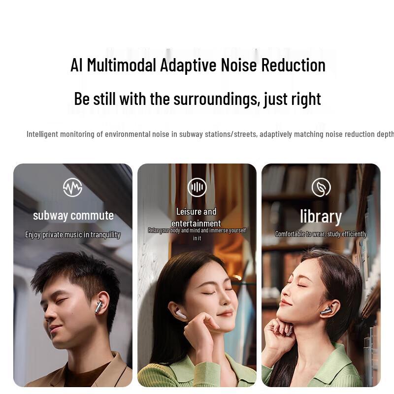 UGREEN Hitune H6 Pro Semi-in-ear Adaptive ANC Wireless Earbuds