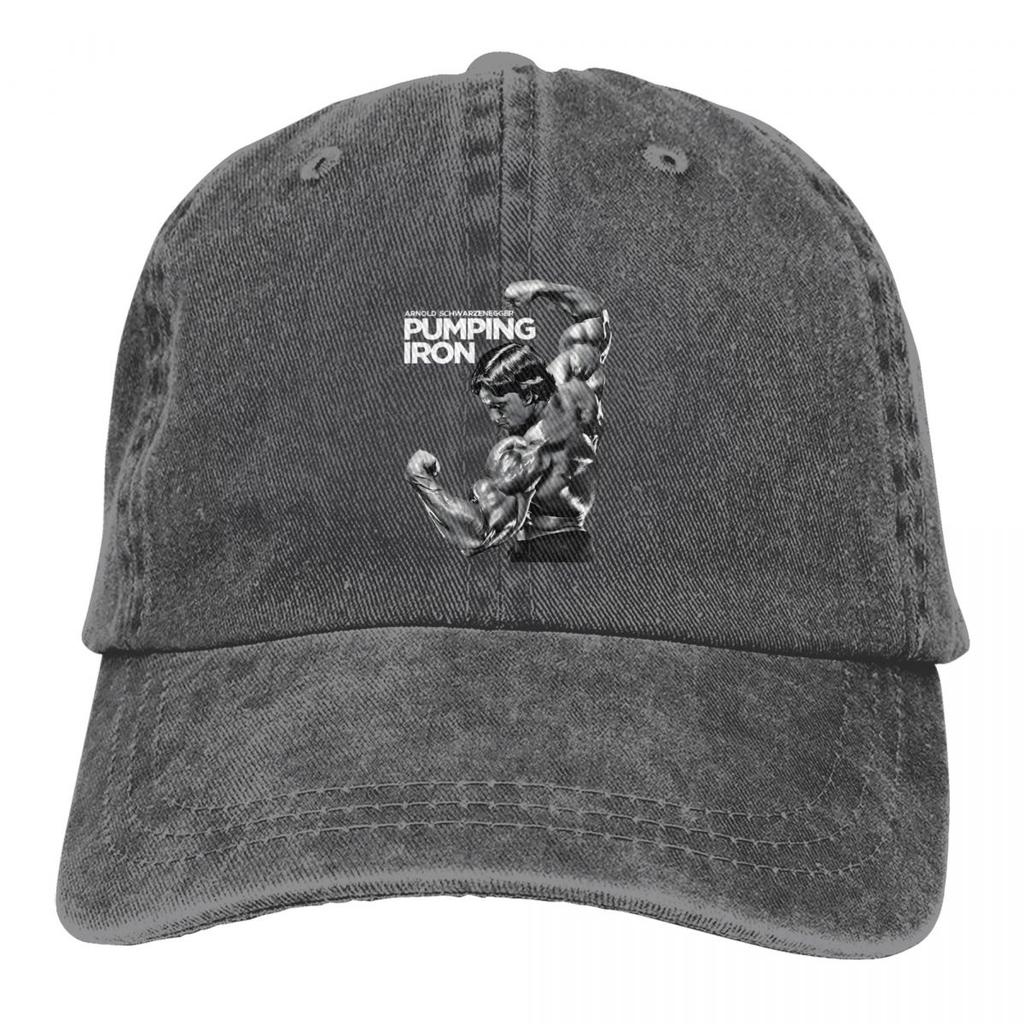Arnold Schwarzenegger Pumping Iron Arnold Schwarzenegger Unisex and WoUnisexs Baseball Caps Adjustable Casual Cotton