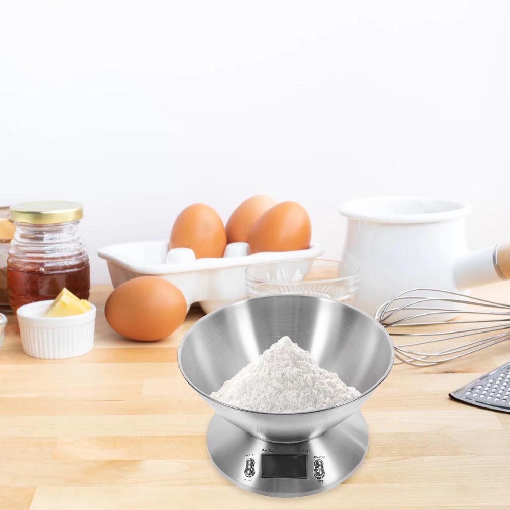 Digital Baking Scale LCD Screen Cooking Scale Kitchen Weight Tool Kitchen Scale  Vegetable