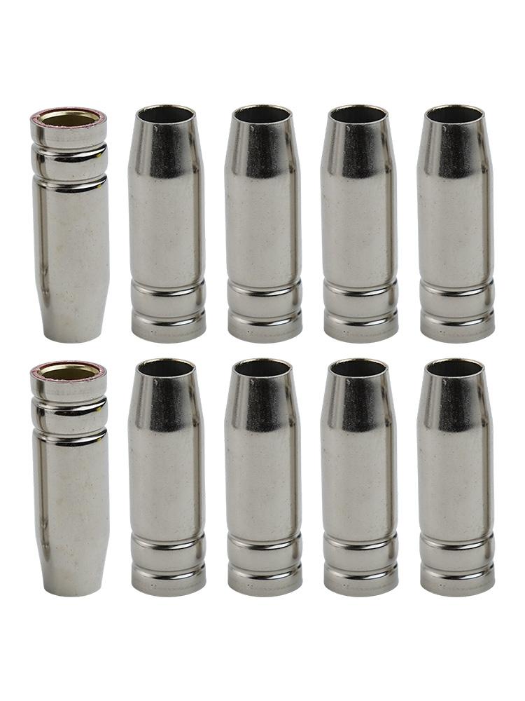 For Industrial Applications Conical Nozzle Conical Nozzle For Welding Torch MB15 Nozzle Strict Quality Control 10 Pieces Set