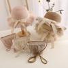 Children Sunscreen Sun Hat Kids Girls Summer Fashion Straw Hat And Bag For Girls Cool Hat Girl Cute Breathable Baby Accessories
