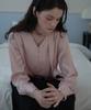 DEHEVE Camila Tie Silky Blouse [Pink]