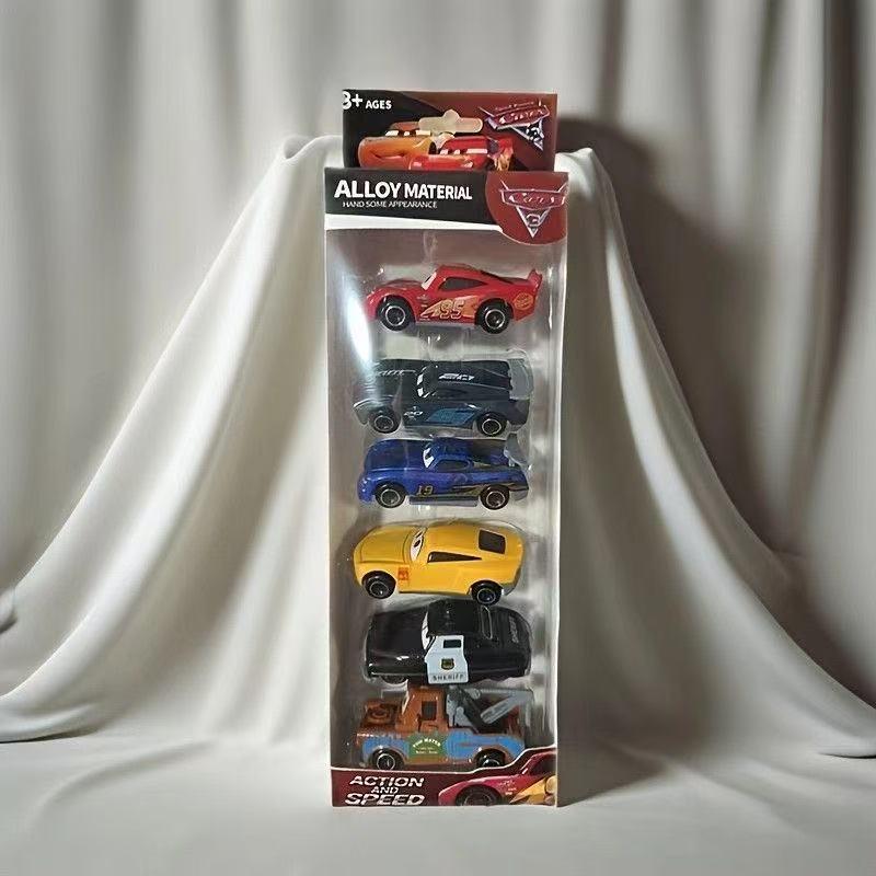 Lightning McQueen & Mater Truck Alloy Car Model Set - Boys Toy Collection Gift