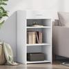 VidaXL Buffet White 50x42.5x93 Cm Engineered Wood, Cabinet, Sideboard, Storage Cabinet, Cupboard, 846327