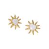 European-American Minimalist Titanium Starfish & Heart Stud Earrings for Women