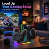 RGB Charging Dock for Switch 2 Controllers 6-in-1
