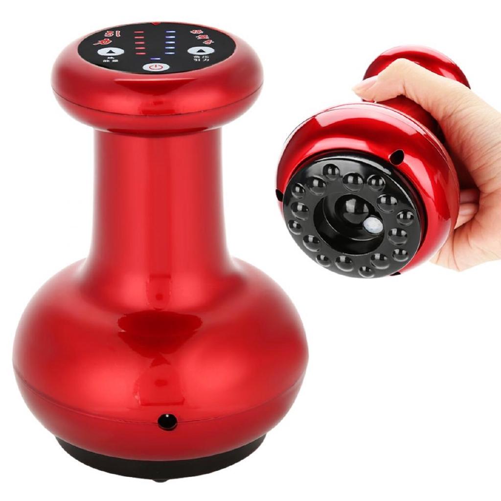 Elektrischer Schabemassagegerät Heizung Ganzkörpermassage Gua Sha Schaben Schröpfen Ausbaggern Schlankheitsmaschine