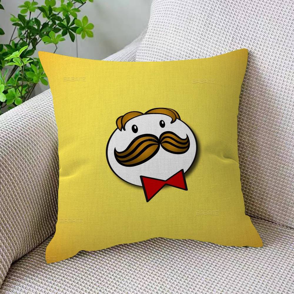 Fashion P-Pringles L-LLC Lucky Dragon Pillow Cover Sofa Cushion Cover Home Room Decoration Children Gift
