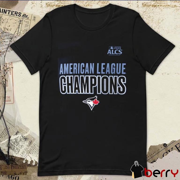 Blue Jays MLB 2025 ALCS American League Champions t-shirt Unisex T-Shirt S