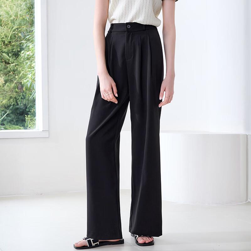 Betu Women's Summer Loose Straight Suit Pants
