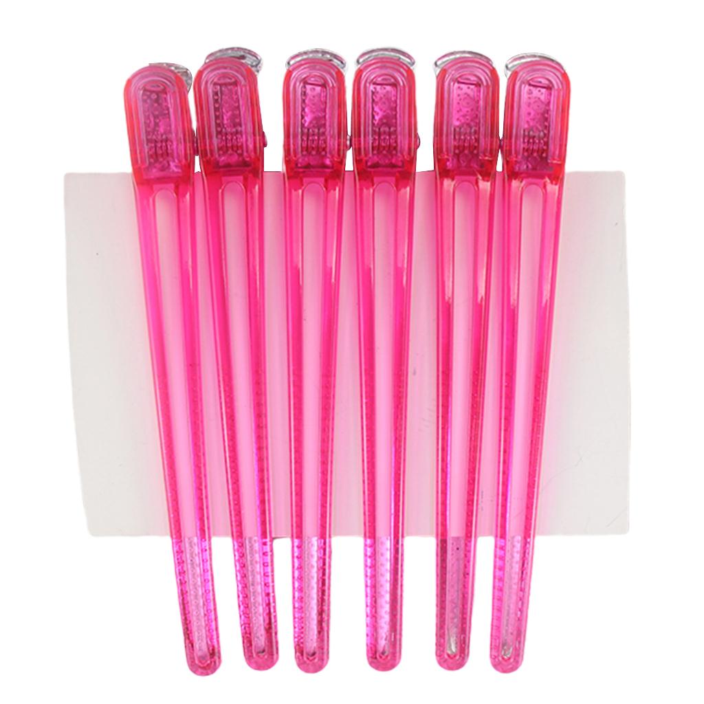 10Pieces Hair Clips Hairdressing Sectioning Clamps Salon Section Clips Grip