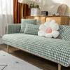 Thick Plush Sofa Cushion Four Seasons Non -Slip Thermal Insulation Sofa Towel Milk Velvet Cushion Universal Sofa Decoration Cover