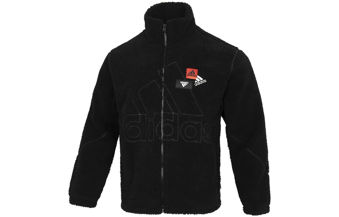 Adidas Jackets Men s Black Stand Collar Moderate Other HN8953 L
