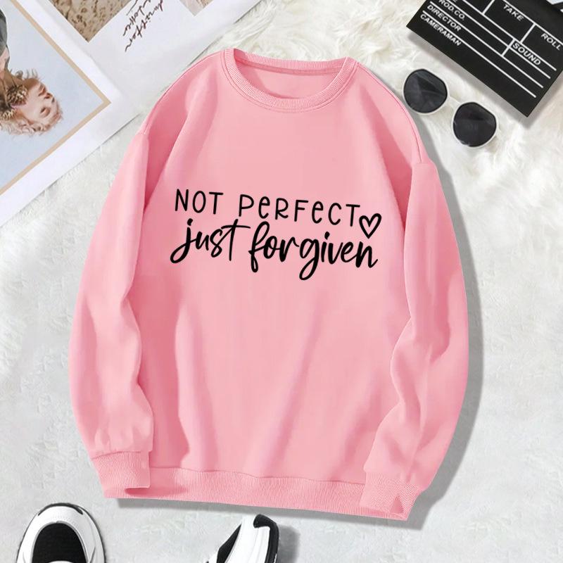 Autumn/Winter Women's Plus Velvet Round Neck Hoodie - Hot Seller.