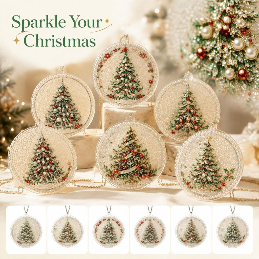 Christmas Ornament, DIY Hanging Decorations for Christmas Tree Holiday