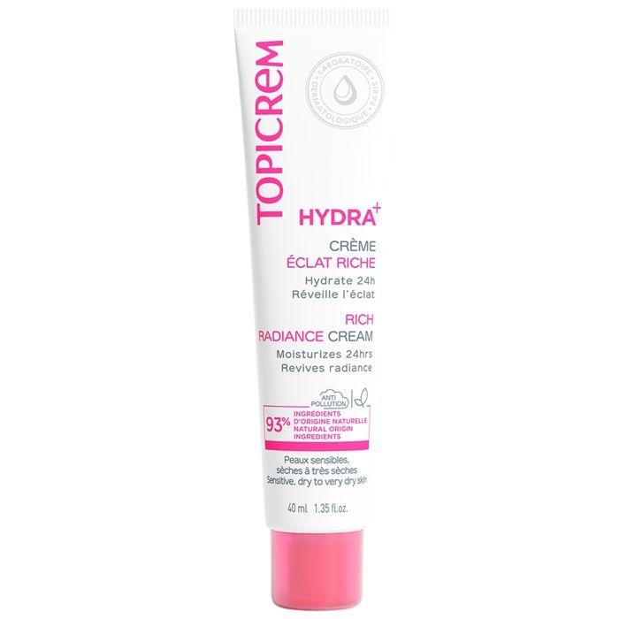 Topicrem Hydra+ Crème Hydratante Éclat Riche