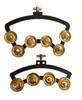 Musical Instrument Accessories: Drum Set, Handbell, Snare Drum, Attachable Rattle, Cymbals, Gold/Silver