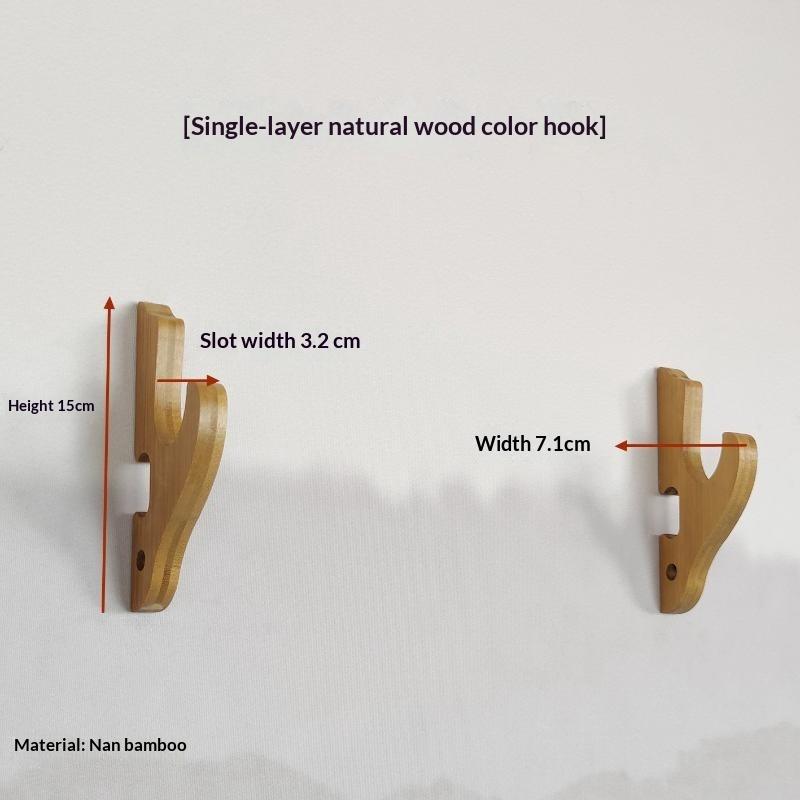 1/2/3 Tier Samurai Sword Wall Holder Rack Solid Wooden Katana Storage Shelf for Home Decor Collection Great Gift
