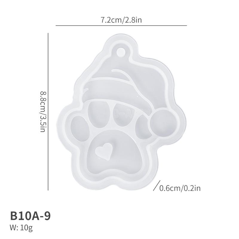 Snowflake Candle Silicone Mold DIY Christmas Soap Wax Mold Aroma Stone Decor Handmade Craft Gift Home Decor