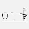 4Pcs New Stainless Steel Pole Mount Hooks Black Portable Light Stand Holder Hook Fishing Lantern Hanger Tent Pole Lamp