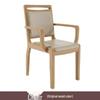 Elderly-Friendly Solid Wood Dining Table & Chair Set for Nursing Homes and Rehabilitation Centers
