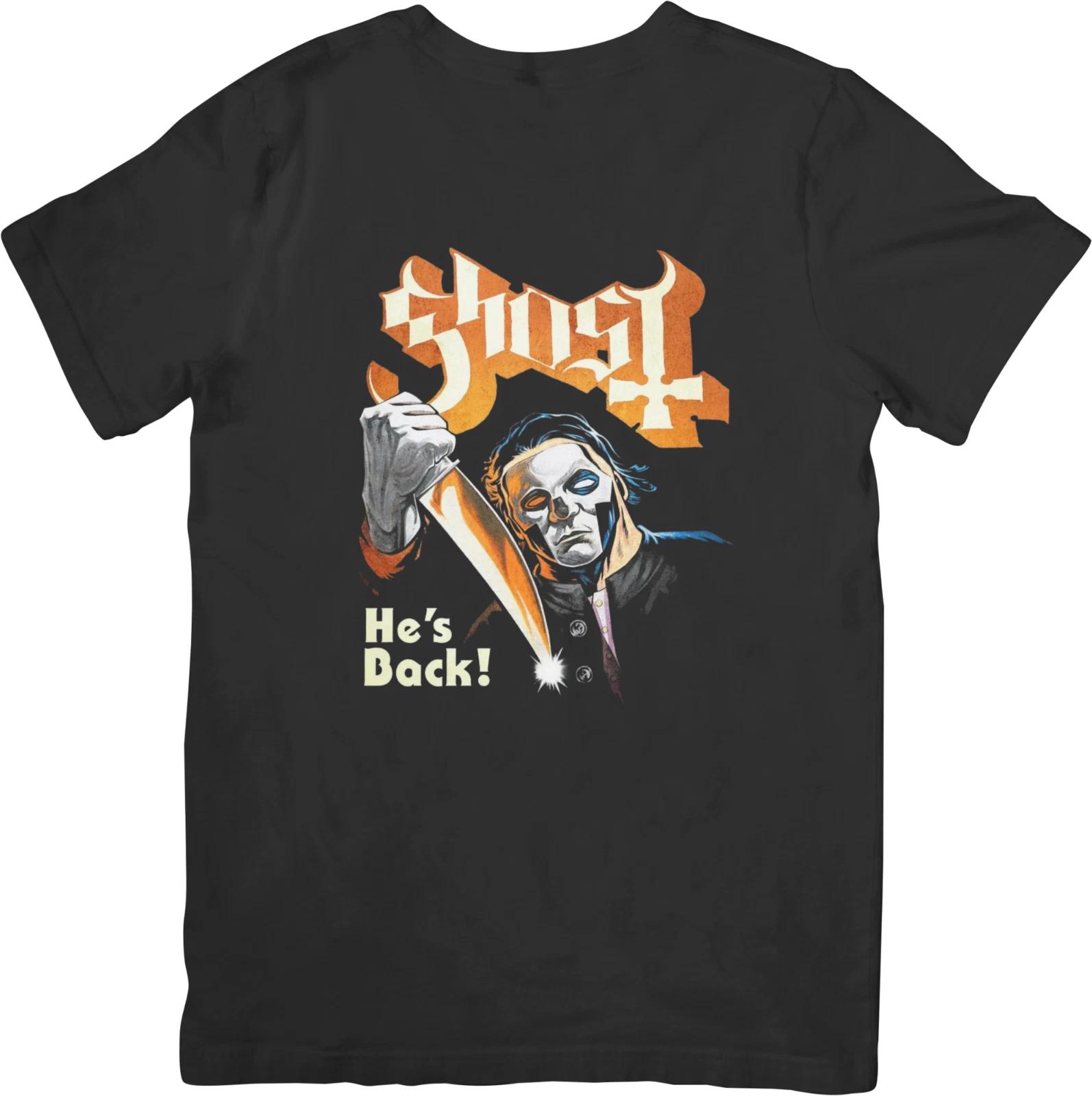 

Ghost 3 Heavy Metal Music Fit for Men & Women Quality Cotton T-Shirt Black S