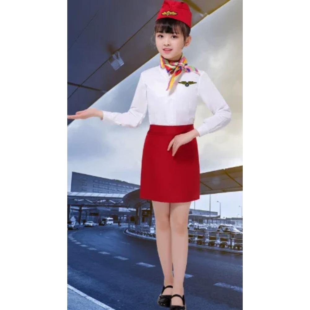 New 2025 Halloween Boys Girls Stewardess