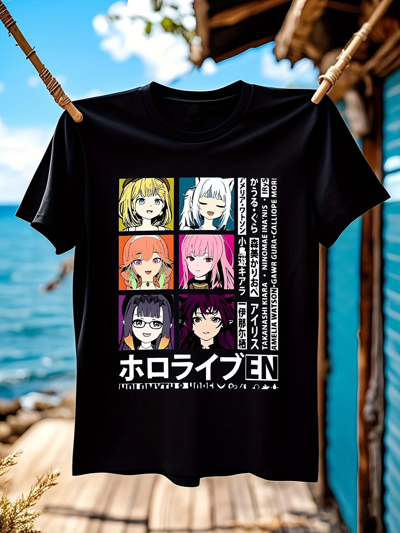 Quick-Dry Anime Graphic Tshirt Graphic Tshirt XXXXL