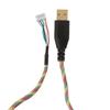 Durable Mouse Replacement Accessories Wear Resistant Umbrella Rope Soft Durable Universal Mouse Cable 2m Mouse Wire