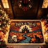 Halloween Pumpkin Doormat: Wear-Resistant, Easy-to-Clean, Funny Welcome Mat for Home Entrance