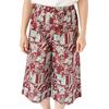 Takashima Chijimi Botanical Garden Size L [suzumen] [Suzumen] Gaucho-Style Shorts, 100% Cotton, BC7334, Women's, Brown,