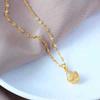 Jewelry Feng Shui Drop Necklace Qixi Festival Valentine'S Day Gift Girlfriend Collarbone Chain Network