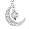 Moon Glowing Luminous Hollow Pumpkin Fashion Pendant Charm, Birthday , The Dark Gifts
