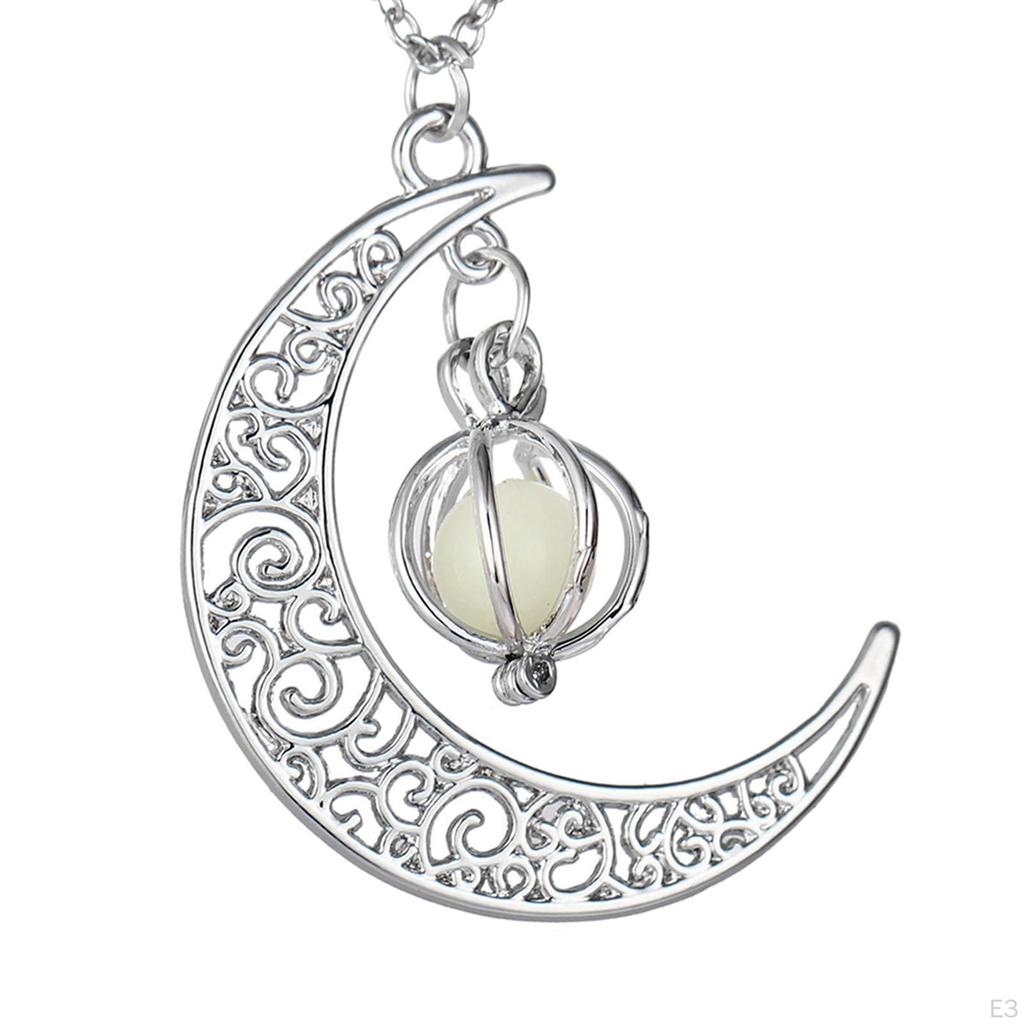 Moon Glowing Luminous Hollow Pumpkin Fashion Pendant Charm, Birthday , The Dark Gifts