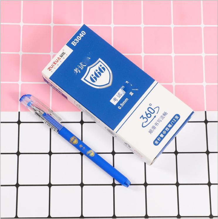 

0.5mm Needle Tip Neutral Pen for Exams and Business Signatures 0.5mm синий