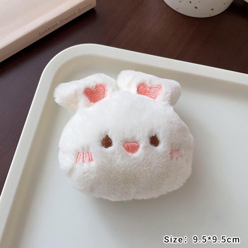 Japanese Kawaii Sunflower Panda Plush Brooch - Adorable Pin for Clothes, Bags, and Accessories.