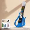 Chitarra Elettrica in Legno 3D Fatta a Mano DIY Assemblaggio Educativo Chitarra Strumento Musicale Creativo per Bambini Giocattolo Regalo di Compleanno