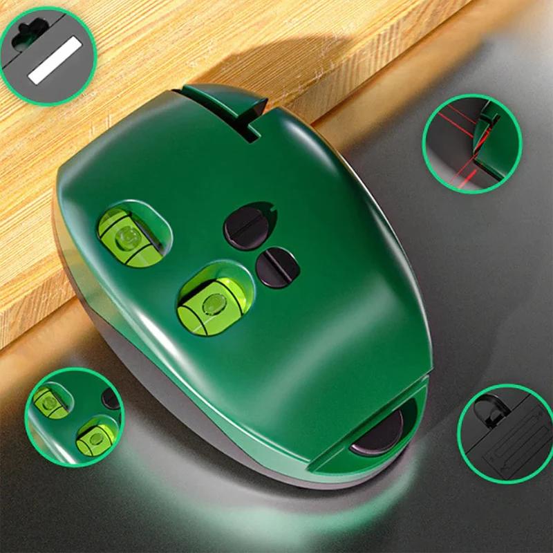 Multipurpose Laser Level Tool Vertical Laser Level Kit 90° Interior Range Portable Measuring Laser Line Level