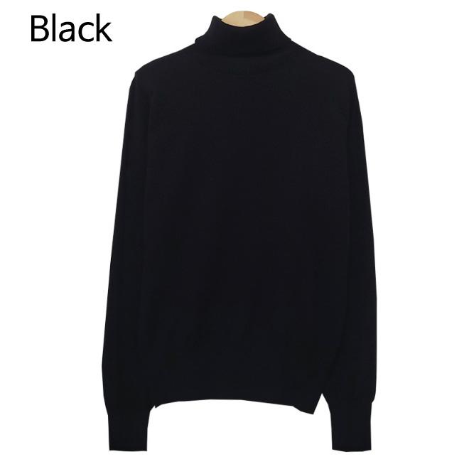 футболка для женщин водолазка вязаная футболка свидание наряды корейская мода Free чёрный