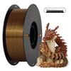 Filamento para Impressão 3D PLA Bicolor Ornamento de Dragão, 1KG - Acabamento Seda