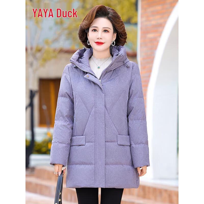 YAYA Women's Thickened Printed Down Jacket YE3B603593B