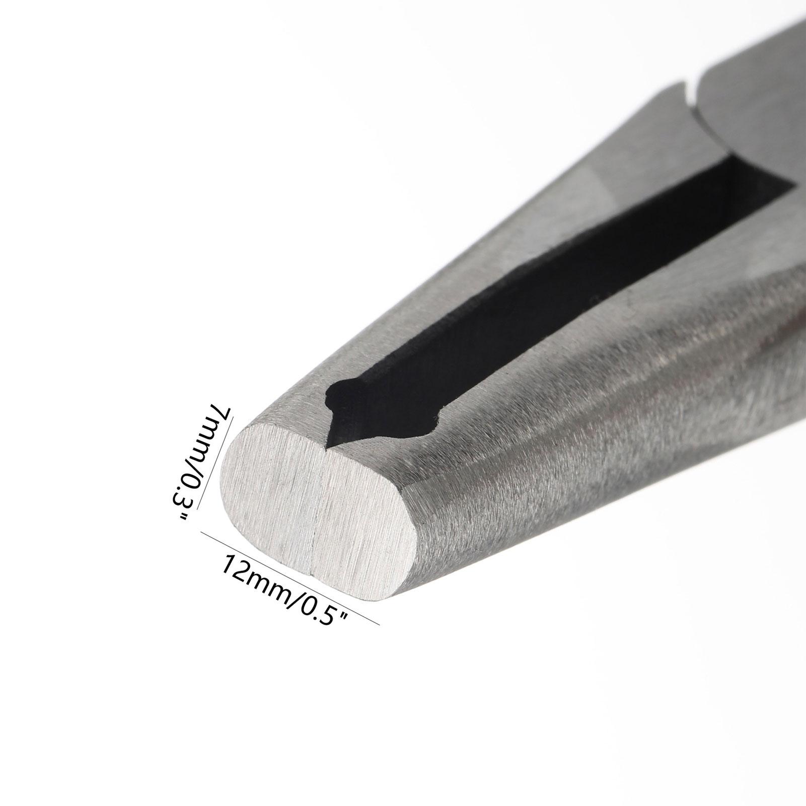 

Guitar Fret Puller 6 Inch Fret Removal Tool 45 Degree Angled Jaw Smooth Fret Extraction Fret Crowning Pliers Guitar Type 2