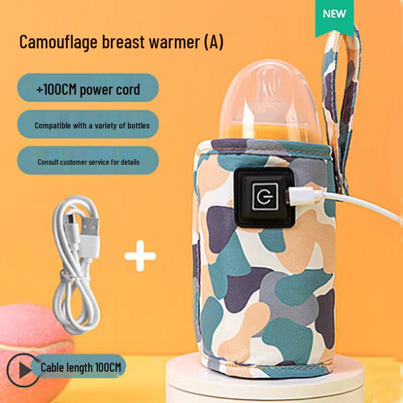 Universal Portable Baby Bottle Warmer: Insulated Sleeve for Travel and Home