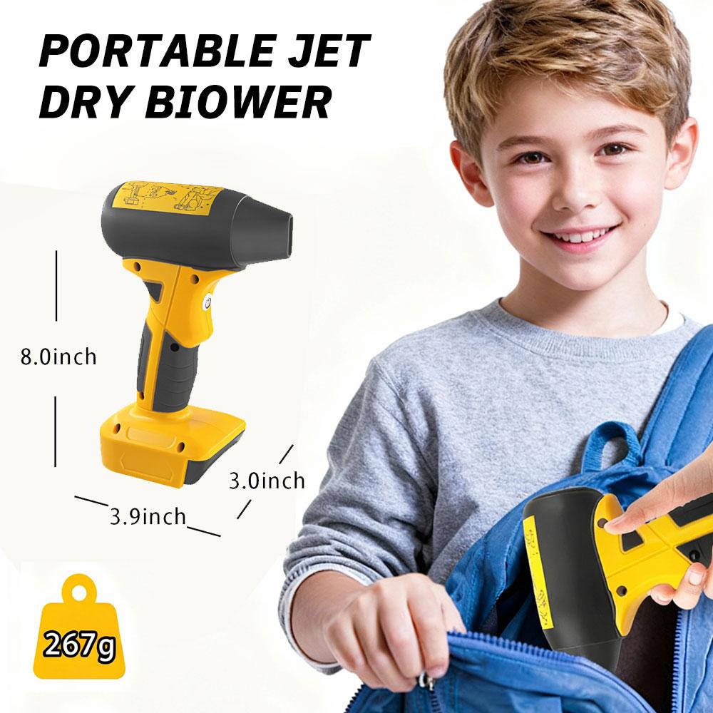 Mini Turbo Fan Blower High-Speed Brushless Motor Rechargeable Violent Household Air Duster Compact Portable Cleaning Tool