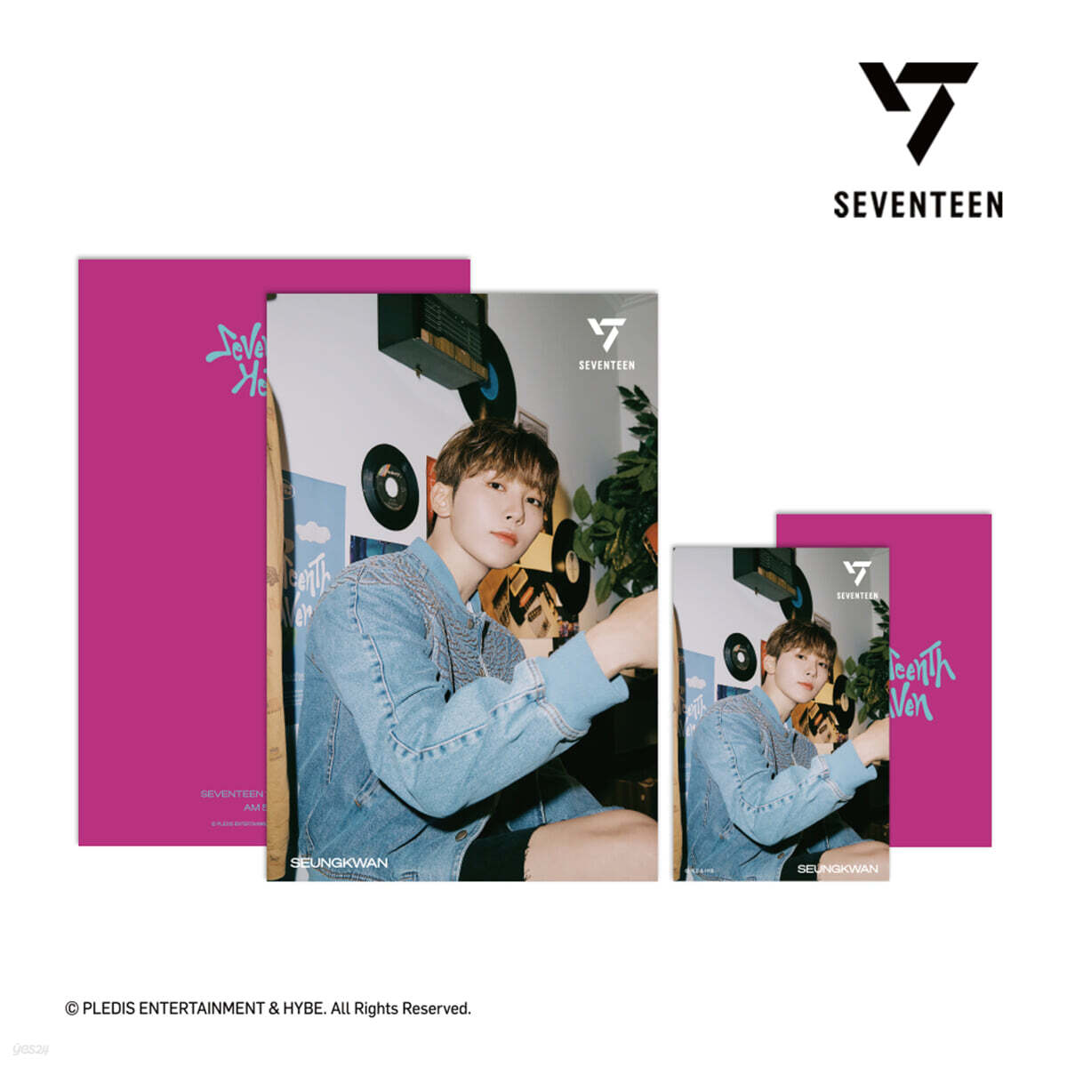 

[SEVENTEEN - SEVENTEENTH HEAVEN] 3D Lenticular Postcard [AM 5:26 ver.][Seungkwan ver.]