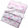 4Pcs Pack 76x76cm Receiving Baby Blanket Super Soft Baby Bedsheet Blanket  DIY Quilting Sewing