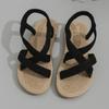 Damenmodetrend rutschfeste, weiche Sohle, coole, leichte Sandalen mit mittelhohem Absatz