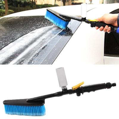 Durable Car Wash Brush Exterior Retractable Cleaner Long Handle Cleaning Tool